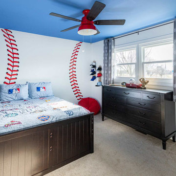 Boy's Baseball Bedroom