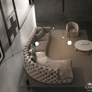 Aston Sectional by Gamma Arredamenti