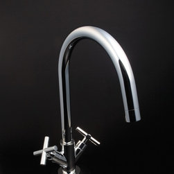 Macral Design faucets. Maxima widespread bathroom faucet - Bathroom Faucets And Showerheads