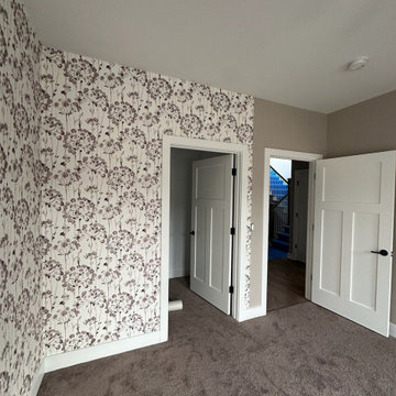 Wallpaper installation Guest Room in Bastrop