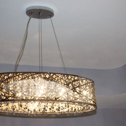 Contemporary Kitchen in Milwaukee - Chandeliers