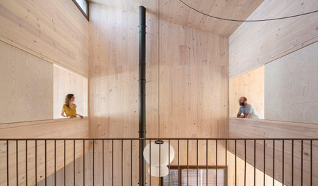 Una casa de madera que cuida el medioambiente