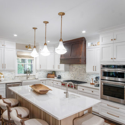 Inspiration for a contemporary home design remodel in Atlanta