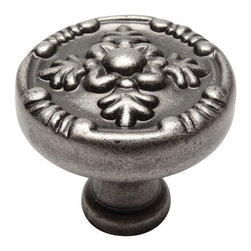 Cosmas - Cosmas Cabinet Knob, Weathered Nickel - Cabinet And Drawer Knobs