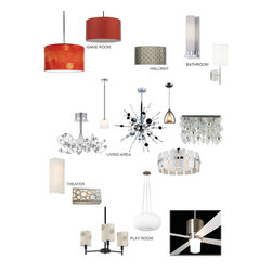 Modern Basement - Lighting