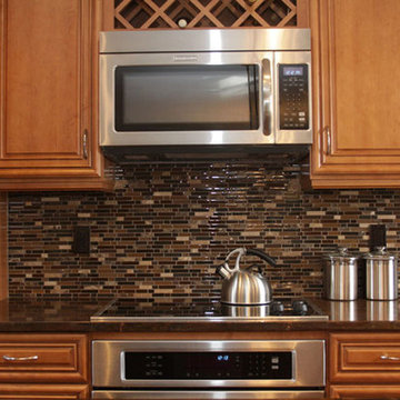 Kitchen: Wooden Transitional