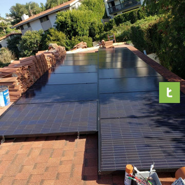 Roofing and Solar Panel System