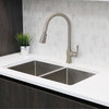 STYLISH Pull Down Kitchen Faucet K-138B Brushed Nickel