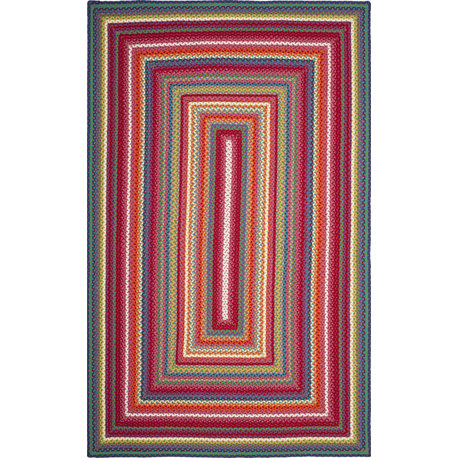 Safavieh Braided Brd316A Rug, Multi, 2'0"x3'0"