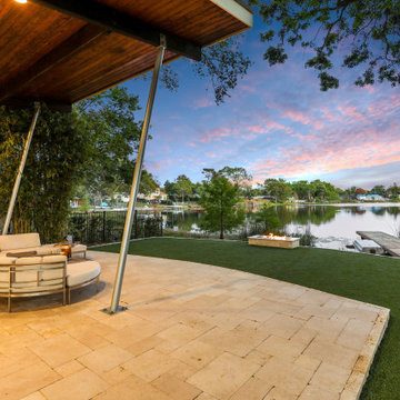 Artificial Turf and Patio