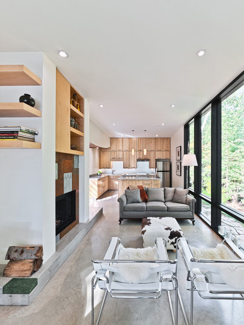 Houzz Narrow Den Design Ideas & Remodel Pictures