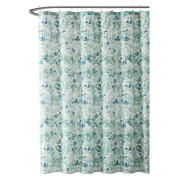 Vintage Snapshots Famous Buildings Fabric Shower Curtain Sets Bathroom Decor