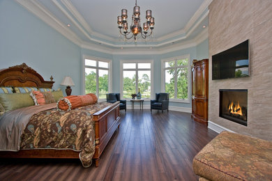 Example of a trendy home design design in Little Rock