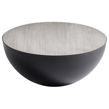 Balance Coffee Table, Graphite, Iron, Wood, 13.25"H (10843 MGP56)