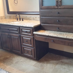 Chocolate Knotty Alder - Kitchen Cabinetry