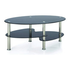 Vida Designs Cara Coffee Table, Black