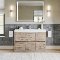 Bahia Bath Vanity - Contemporary - Bathroom Vanities And Sink Consoles - by  Vinnova, Houzz