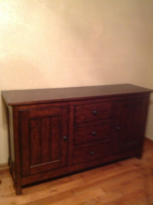 Like help decorating above and on my buffet?