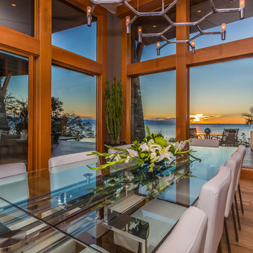 West Coast Contemporary Waterfront Home
