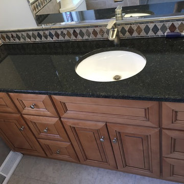 Tuscany Vanity with Uba Tuba Granite Top