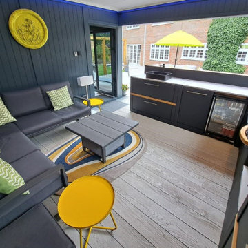 Outdoor kitchen in Berkhamsted, Hertfordshire