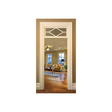 Transom Window - Arts & Crafts (Craftsman) in Den