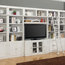 Boca 6-Piece Space Saver Entertainment Center, Cottage White