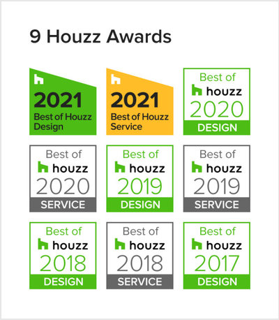 Best of Houzz badges