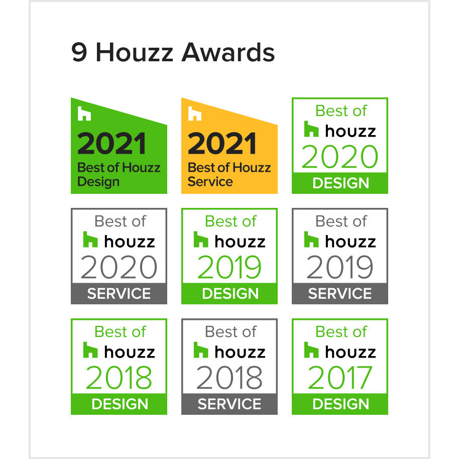 Best of Houzz badges