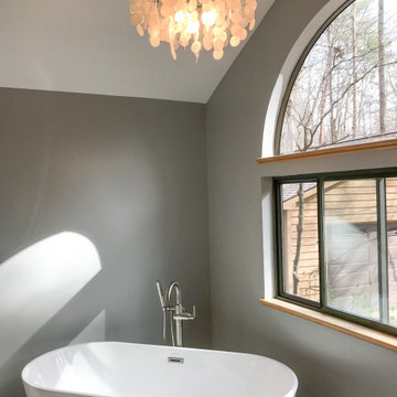 Modern Marble Master Bath