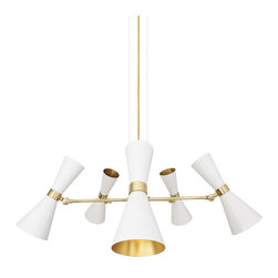 CAIRO FIVE-ARM CONTEMPORARY CHANDELIER - Chandeliers