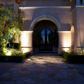 Landscape Lighting - Beautiful home in Palos Verdes Estates, CA