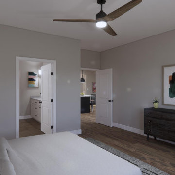 Cosby Village - Grayland Townhome - Primary Bedroom