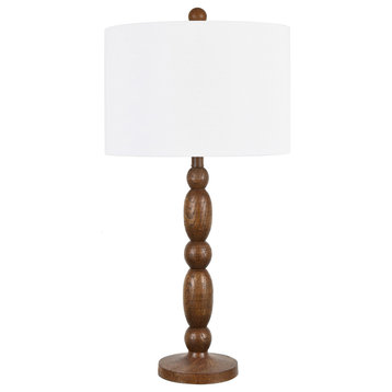 Aubrey Resin Wood Table Lamp