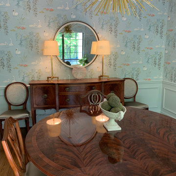 Large Custom Round Table for Williamsburg Home