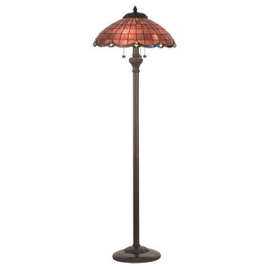 Setting Sun Black Bear Floor Lamp Traditional Floor