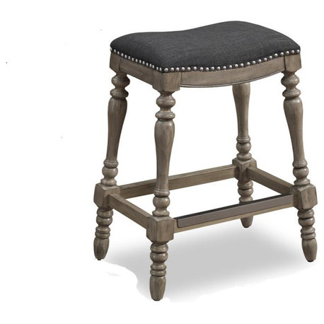 Collins Saddle Seat Counter Stool