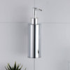 Wall Mounted Round Soap Dispenser, Chrome