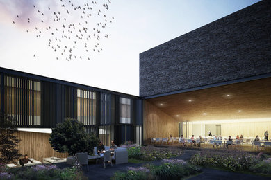 Home design - contemporary home design idea in Other