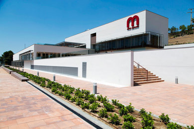 Inspiration for a modern home design in Barcelona.