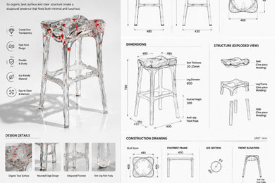 Crystal Clear Bar Stool