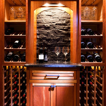 Case Design Mahogany Wine Cellar