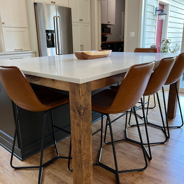 Modern Hints with Wood Accents