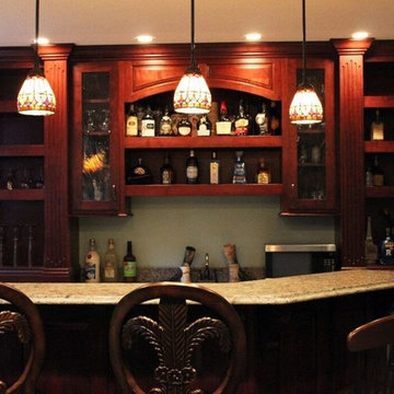 Dark Stained Bar