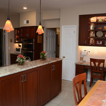 Burke, VA Cherry Kitchen Remodel
