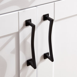 Arvo Solid Brass Contemporary Cabinet Pull - Cabinet And Drawer Hardware