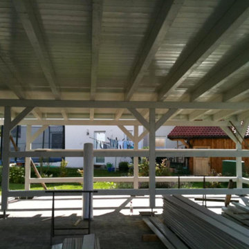 Carport mit Abstellraum