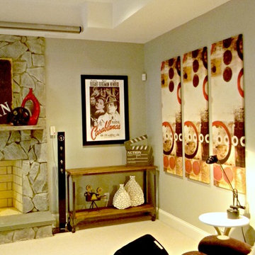 Movie Themed Basement