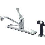 Kingston Brass - Kingston Brass KB0572 Columbia 1.8 GPM Standard Kitchen Faucet - - Polished - Product Features: