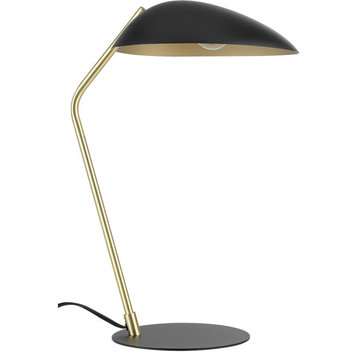 Lindmoor 1 Light Table Lamp, Black